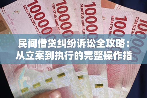 北京民间借贷纠纷诉讼全攻略：从立案到执行的完整操作指南