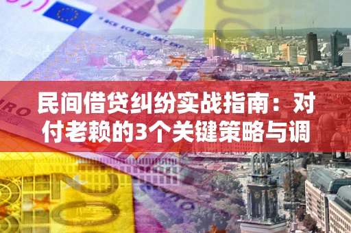 北京民间借贷纠纷实战指南：对付老赖的3个关键策略与调解盲区解析