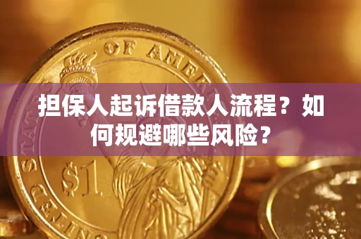北京担保人起诉借款人流程？如何规避哪些风险？