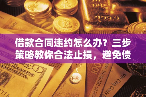 北京借款合同违约怎么办？三步策略教你合法止损，避免债务危机升级